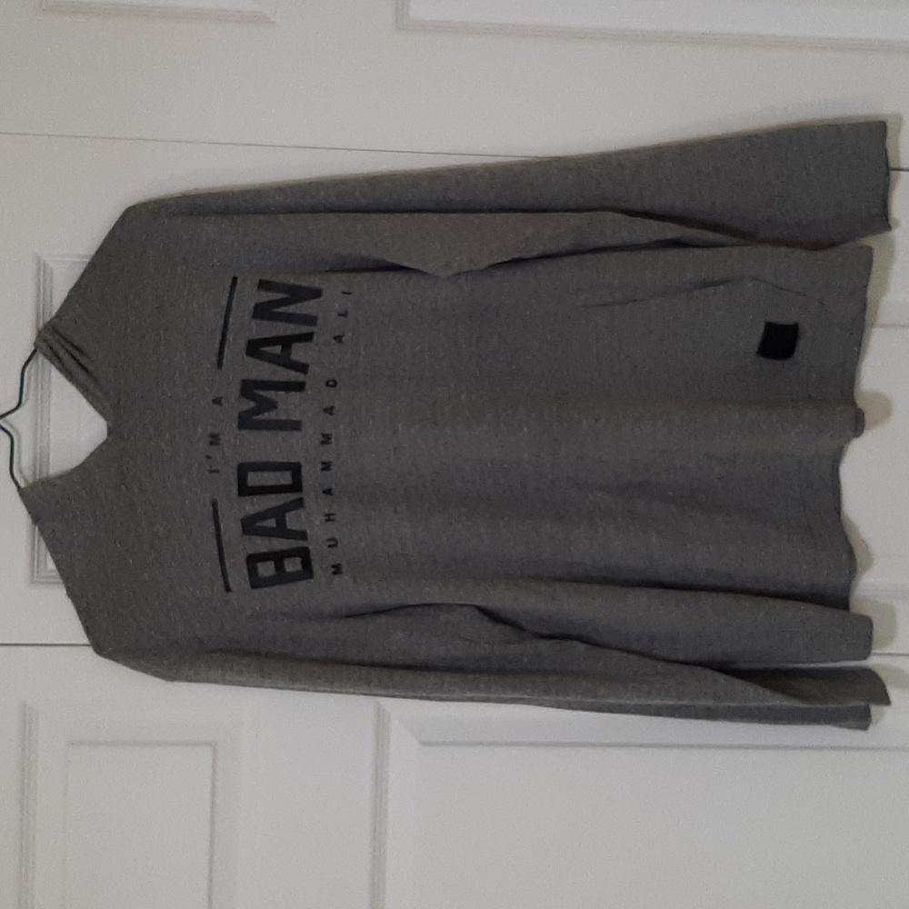 Muhammad Ali "I'm A Bad Man" hoodie.